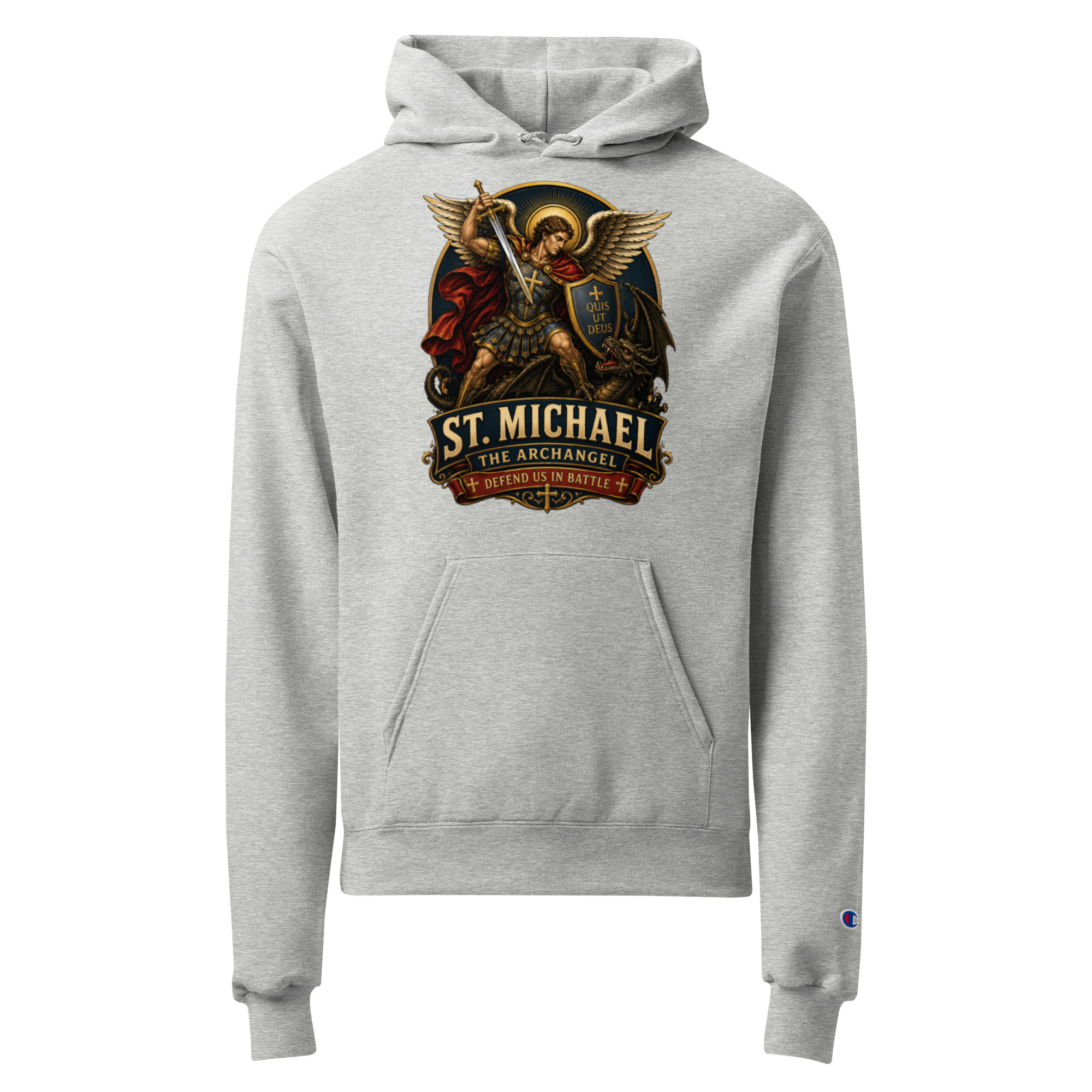 St Michael Defend Us hoodie